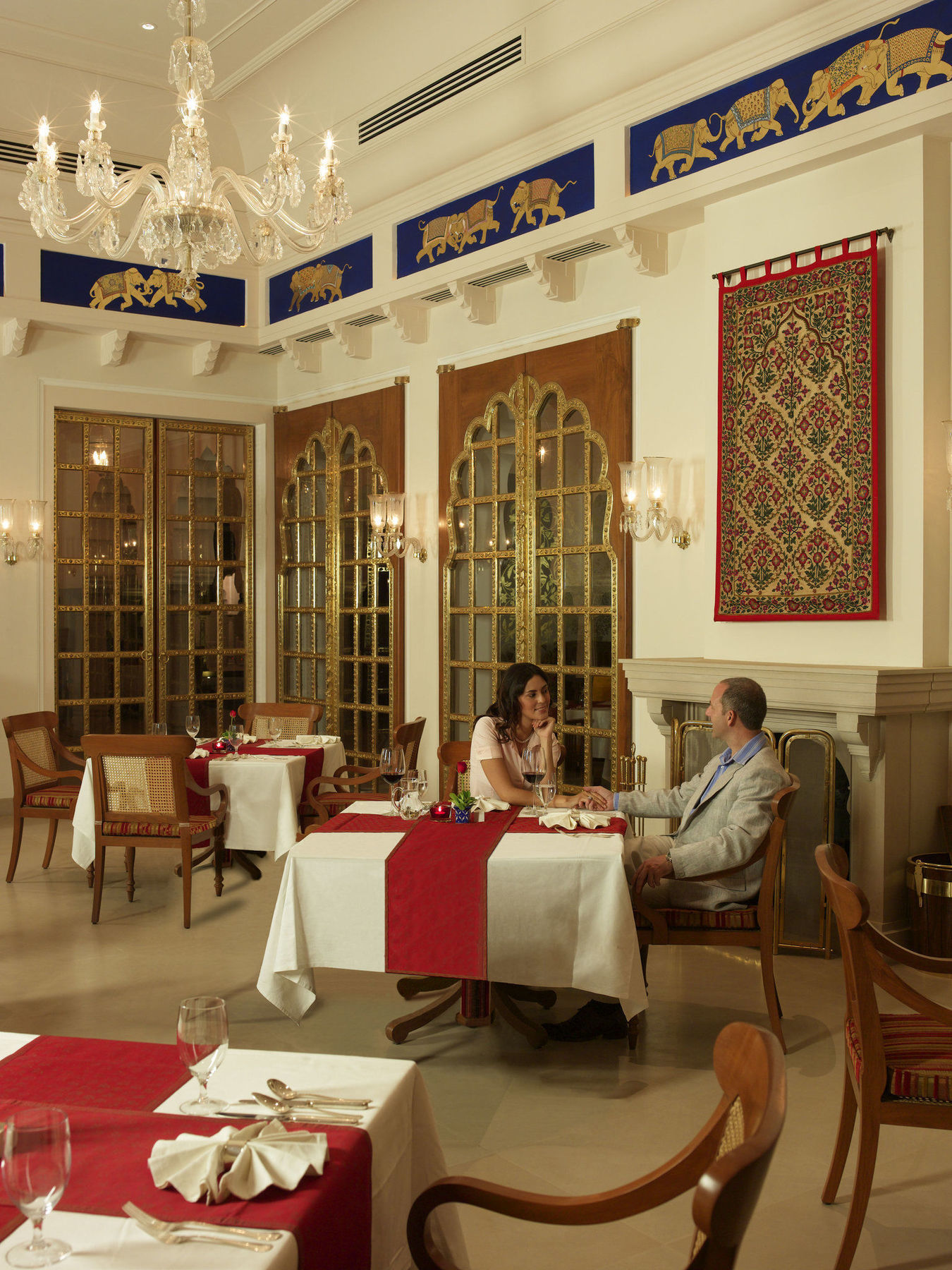 The Oberoi Rajvilas Jaipur Restaurant photo